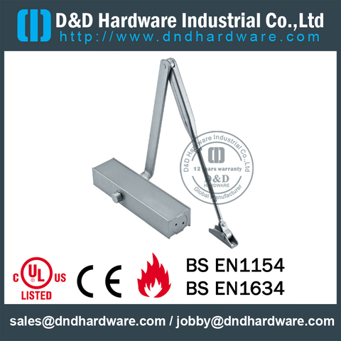 Aluminium Alloy Safety Y type Door Closer for Metal Door- DDDC-20A 
