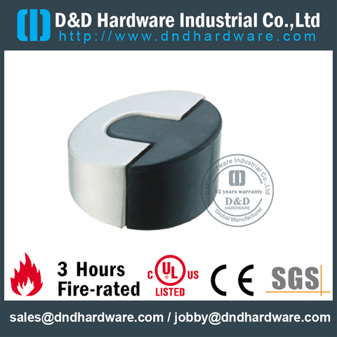 Stainless steel fancy floor mounted door stopper for Bedroom Door- DDDS040