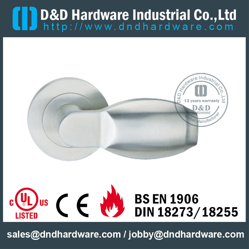 SUS304 modern casting door handle for Exterior Door- DDSH193