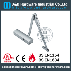 Aluminium Alloy Automatic D type Door Closer for Aluminum Door - DDDC-G30