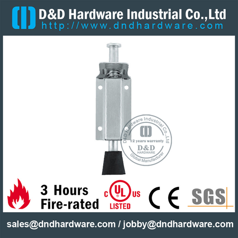 SUS304 Foot Operated Door Stopper for External Wood Door -DDDS035