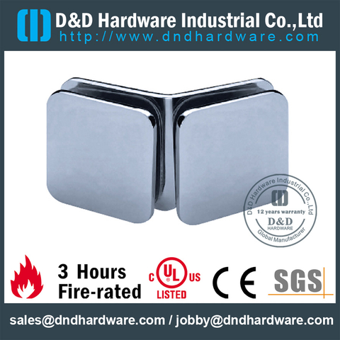 Stainless Steel 304 Glass Clip for Shower Room Door-DDGC004