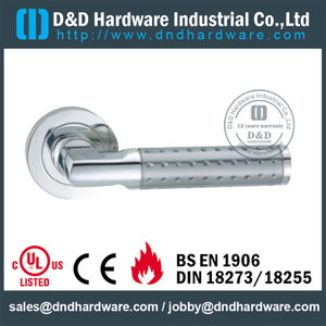Stainless steel 316 popular vertical lever door handle for Shower Door - DDSH126