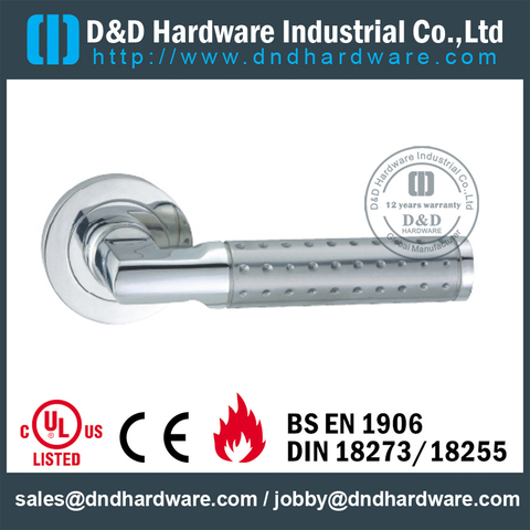 Stainless steel 316 popular vertical lever door handle for Shower Door - DDSH126