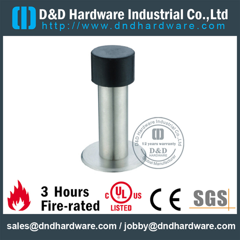 Stainless steel super suction wall mounted door stopper for Glass Shower Door- DDDS058