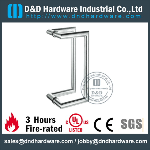 Stainless Steel Polish Pull Handle for Fire Door-DDPH037