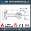 Stainless Steel 304 Safety Door Latch Guard for Hotel Bedroom Door -DDDG008