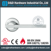 Grade 304 Solid Front Lever Door Handles for Fire Doors-DDSH073