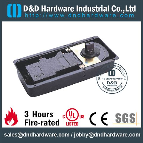 Stainless Steel Heavy Duty Floor Spring for Hotel Glass Door -DDFS220