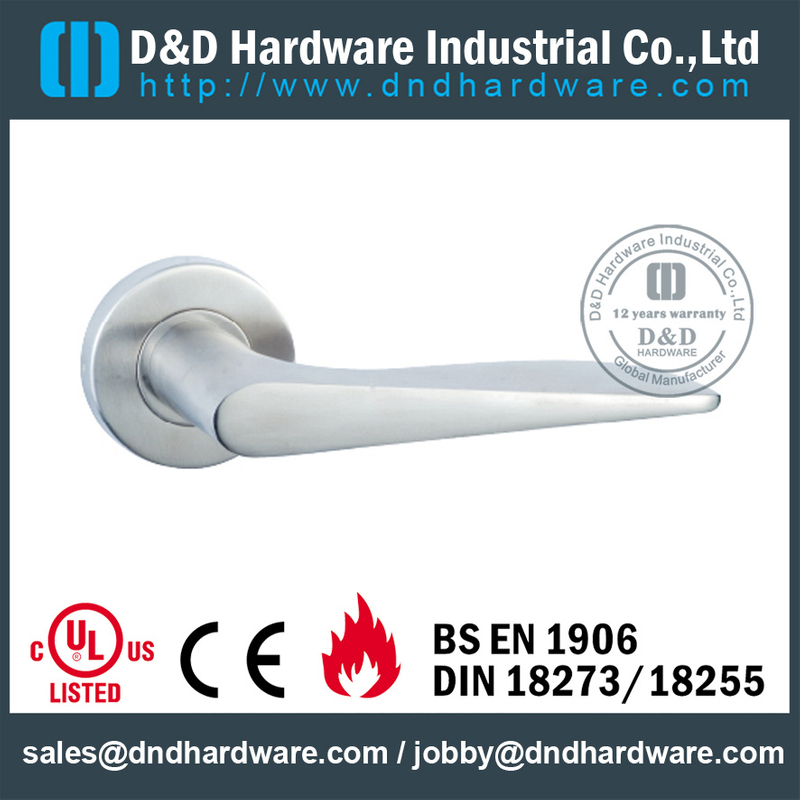 Stainless Steel 304 special solid handle for Metal Door- DDSH150 