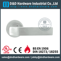 Stainless steel extraordinary casting door handle for Wood Door- DDSH198 