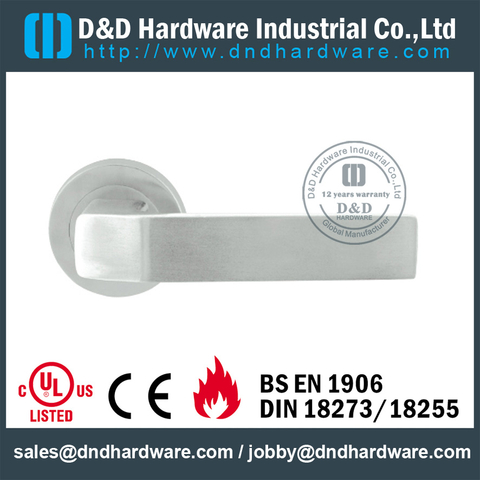 Stainless steel extraordinary casting door handle for Wood Door- DDSH198 