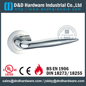 SUS304 hot sale vertical solid door handle for Metal Door - DDSH113 