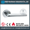 SUS304 new round tubular solid door handle for Commercial Door - DDSH118