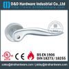 Antirust durable good hand feeling solid lever handle for Steel Door- DDSH136 