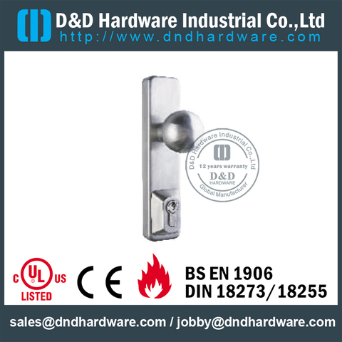 SS304 Escutcheon Fire Rated Knob Trim-DDPD013