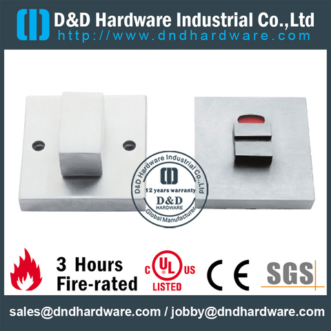 SUS304 high quality durable square indicator for Shower Door-DDIK017